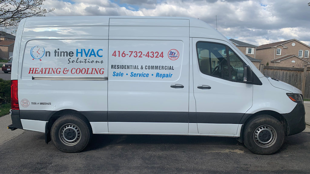 On Time HVAC Solutions | 89 Moffatt Ave, Brampton, ON L6Y 4K9, Canada | Phone: (416) 732-4324