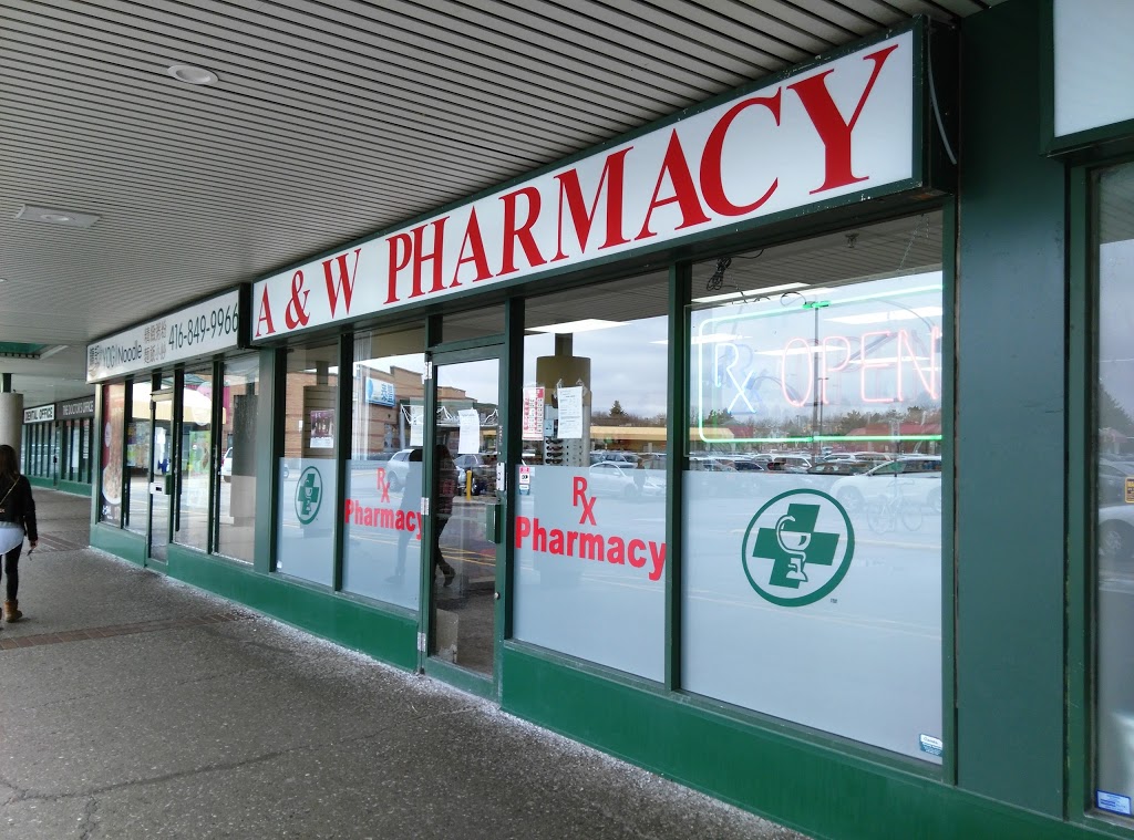 A & W Pharmacy | 325 Bamburgh Cir, Scarborough, ON M1W 3Y1, Canada | Phone: (416) 492-5507