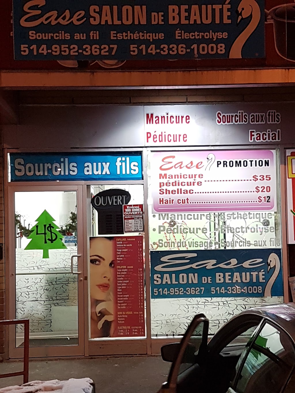 Salon De Beaute Ease | 12212 Blvd. Marcel-Laurin, Montréal, QC H4K 1M9, Canada | Phone: (514) 336-1008