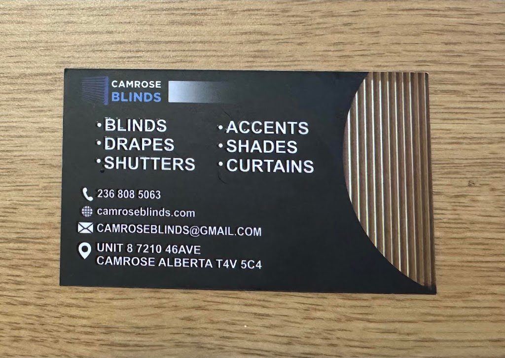 Camrose blinds | 7210 46 Ave, Camrose, AB T4V 5C4, Canada | Phone: (236) 808-5063