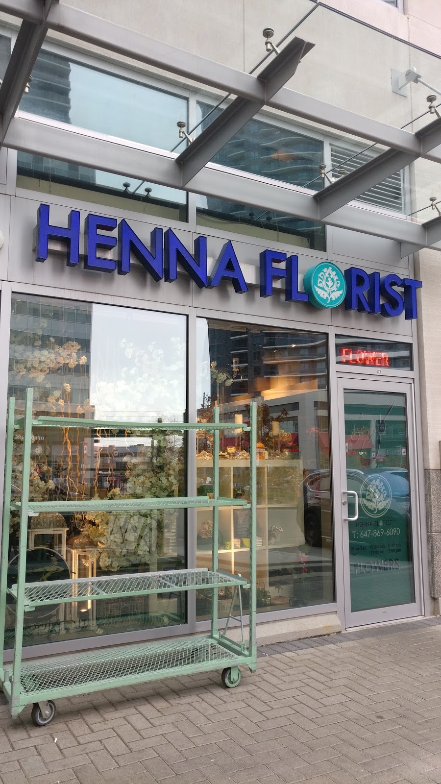 Henna Florist | Shops on Yonge #23, 7181 Yonge St, Markham, ON L3T 0C7, Canada | Phone: (647) 869-6090