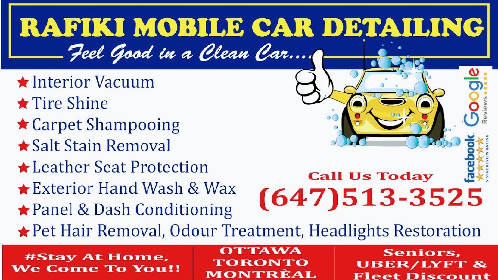 Rafiki Mobile Car detailing | 35 Ernest Ave, North York, ON M2J 3T4, Canada | Phone: (647) 513-3525