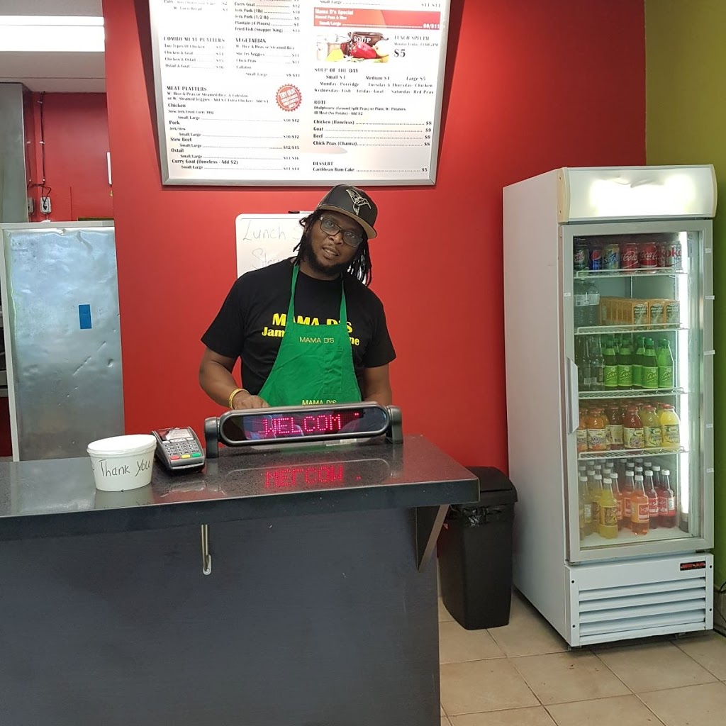 Mama DS Jamaican Cuisine | 1128 Simcoe St N, Oshawa, ON L1G 4W6, Canada | Phone: (905) 240-3088