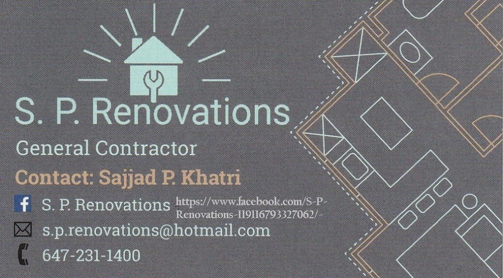 S.P Renovations - Toronto | 47 Thorncliffe Park Dr, East York, ON M4H 1J5, Canada | Phone: (647) 231-1400