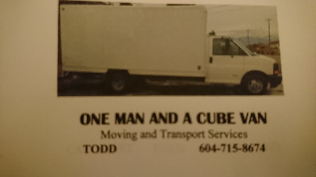 One Man and a Cube Van | 98 Ave, Surrey, BC V3V, Canada | Phone: (604) 715-8674