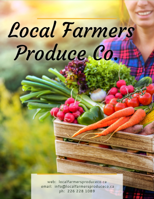 Local Farmers Produce Co | 294 Norwich Rd, Scotland, ON N0E 1R0, Canada | Phone: (226) 228-1089