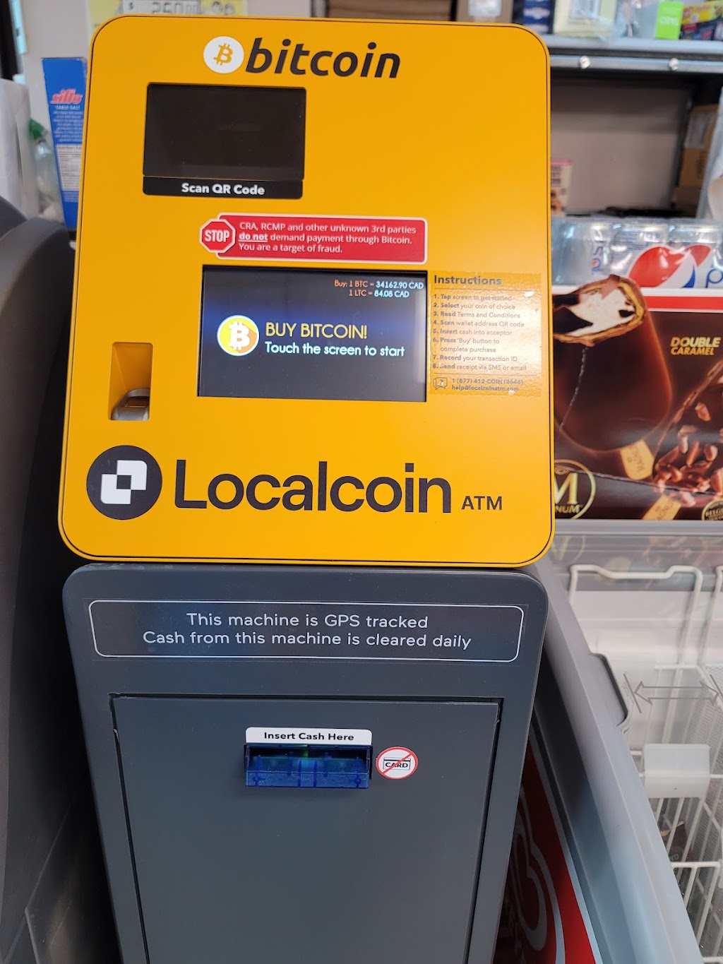 Localcoin Bitcoin ATM - Double L Variety | 468 Champlain St, Dieppe, NB E1A 1P4, Canada | Phone: (877) 412-2646