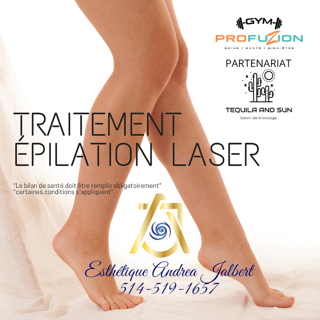 Épilation laser Andréa Jalbert | 11735 Mnt Ste Marianne #435, Mirabel, QC J7J 2J5, Canada | Phone: (514) 519-1657