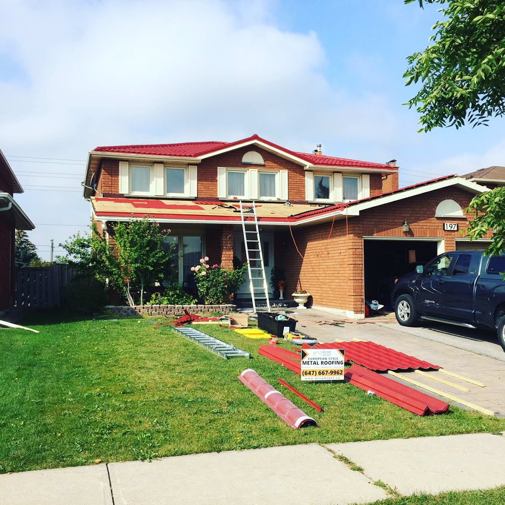 Dream Roof - Metal Roofing Installation Toronto | 200 Trowers Rd Unit #5, Woodbridge, ON L4L 5Z7, Canada | Phone: (647) 667-9962