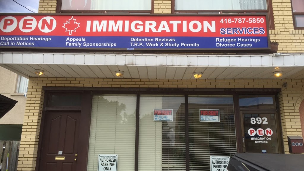 Pen Immigration Consulting Services | 892 Wilson Ave, North York, ON M3K 1E7, Canada | Phone: (416) 787-5850