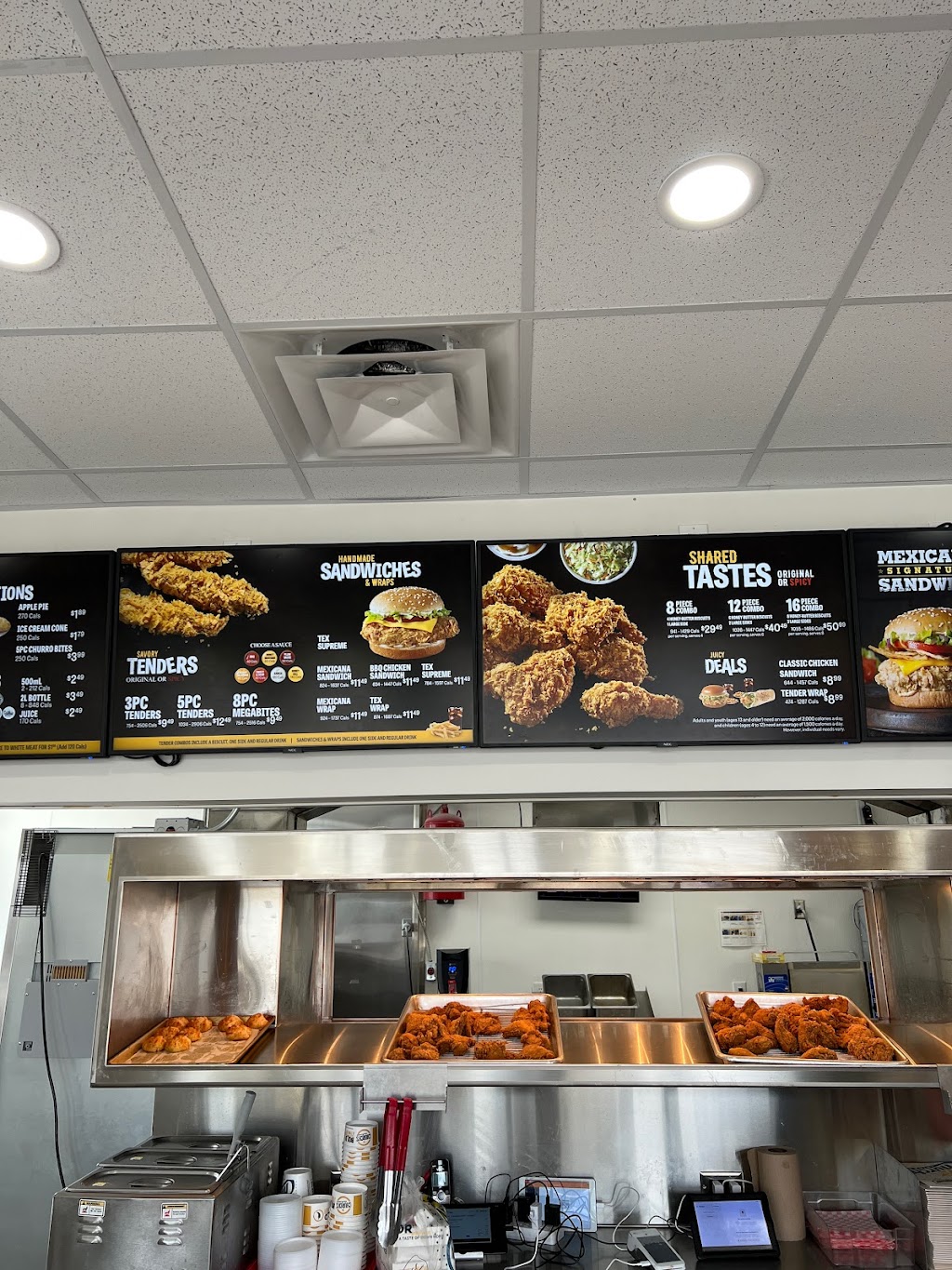 Churchs Texas Chicken | 1840 Major MacKenzie Dr W unit 1&2, Vaughan, ON L6A 4R9, Canada | Phone: (905) 303-7077