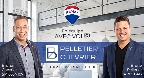 Courtier Immobilier Re/Max - Bruno Pelletier & Bruno Chevrier | 2210 Boulevard du Millénaire, Saint-Basile-le-Grand, QC J3N 1T8, Canada | Phone: (514) 655-7107