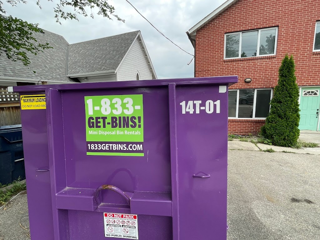 1-833-GETBINS! | 329 Stonehenge Dr, Ancaster, ON L9K 0E8, Canada | Phone: (833) 438-2467