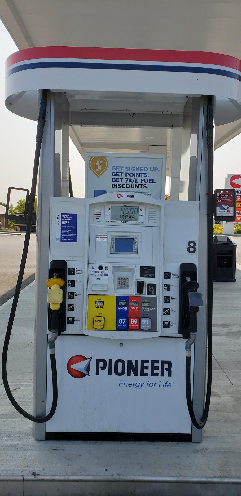 Pioneer Gas | 4459 Hwy 7, Norwood, ON K0L 2V0, Canada | Phone: (705) 639-0505