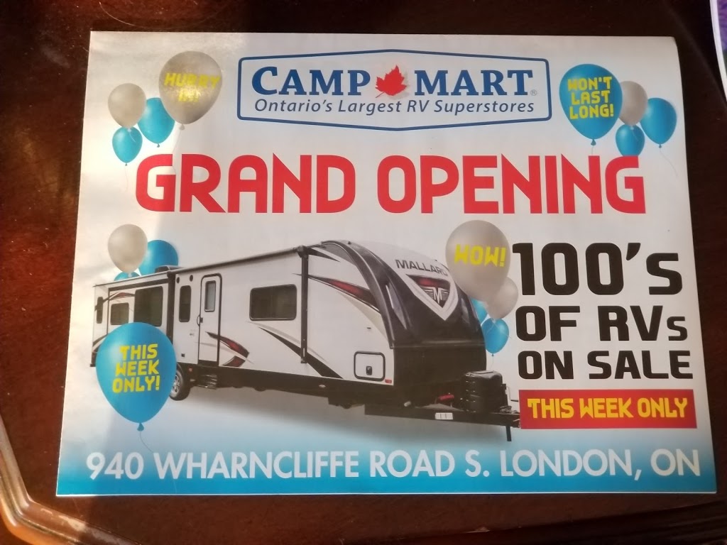 CampMart RV | Paris | 29 Paris Rd, Paris, ON N3L 3H8, Canada | Phone: (519) 442-4444