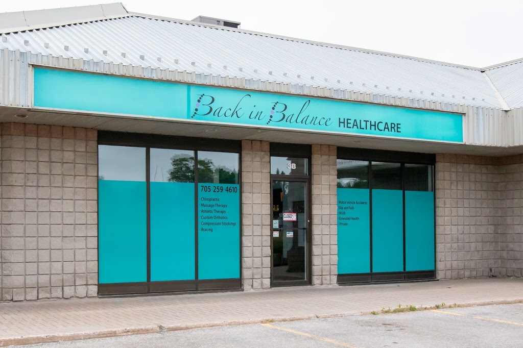 Back In Balance Healthcare Inc. | 575 West Street S #3B, Orillia, ON L3V 7N6, Canada | Phone: (705) 259-4610