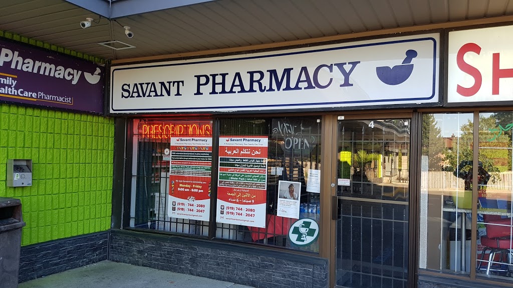 Savant Pharmacy | 200 Highland Rd W, Kitchener, ON N2M 3C2, Canada | Phone: (519) 744-2080