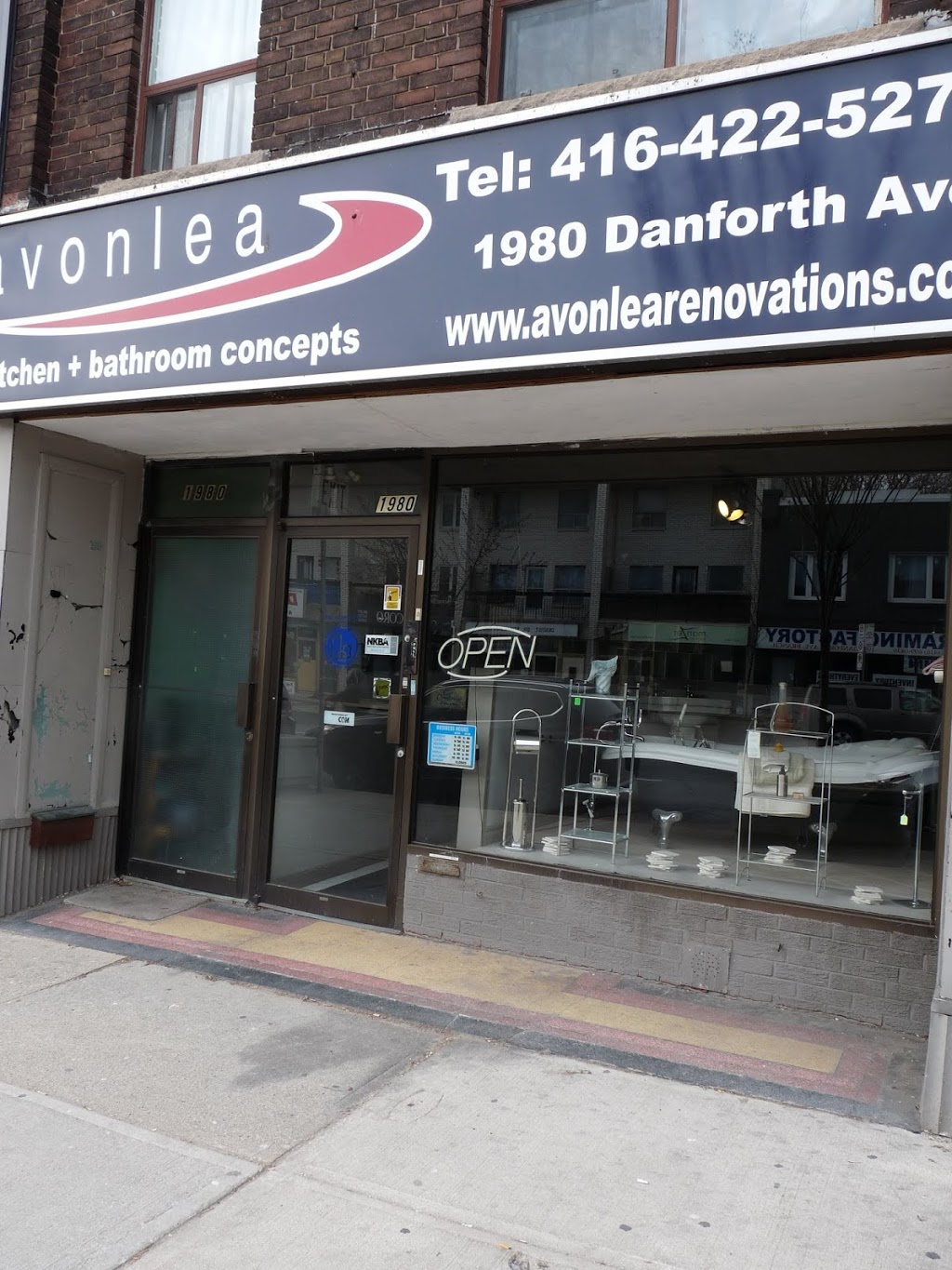 Avonlea Kitchen & Bathroom Concepts | 1980 Danforth Ave, Toronto, ON M4C 1J6, Canada | Phone: (416) 422-5276