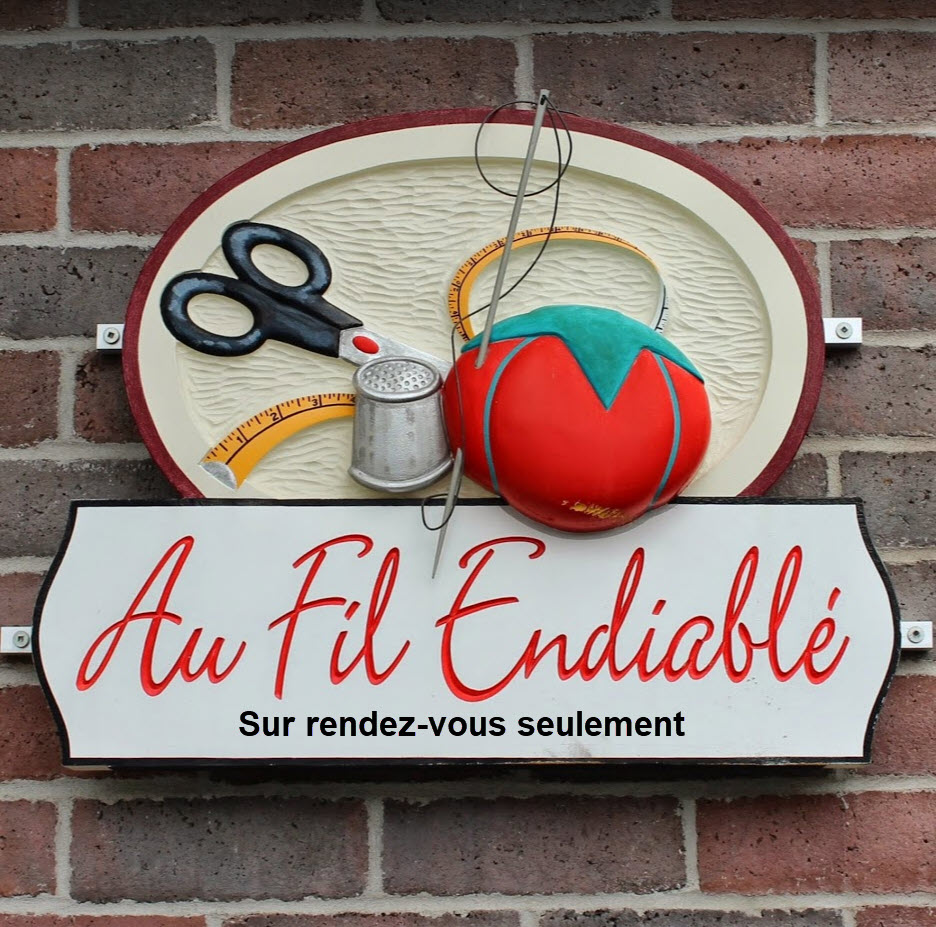 Au Fil Endiablé, Couturière | 2105 Avenue de Dieppe, Saint-Hyacinthe, QC J2S 9C9, Canada | Phone: (450) 768-3963