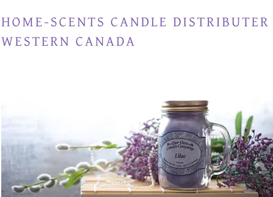 Home Scents - Wholesale Candles BC, Alberta | Po 854, 62 Juniper Cres, Sparwood, BC V0B 2G0, Canada | Phone: (780) 237-6933