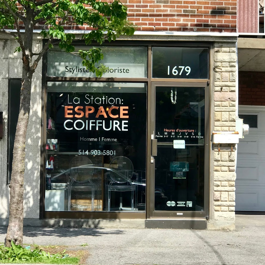 La Station: Espace Coiffure | 1679 Rue Everett, Montréal, QC H2E 1N7, Canada | Phone: (514) 903-5801