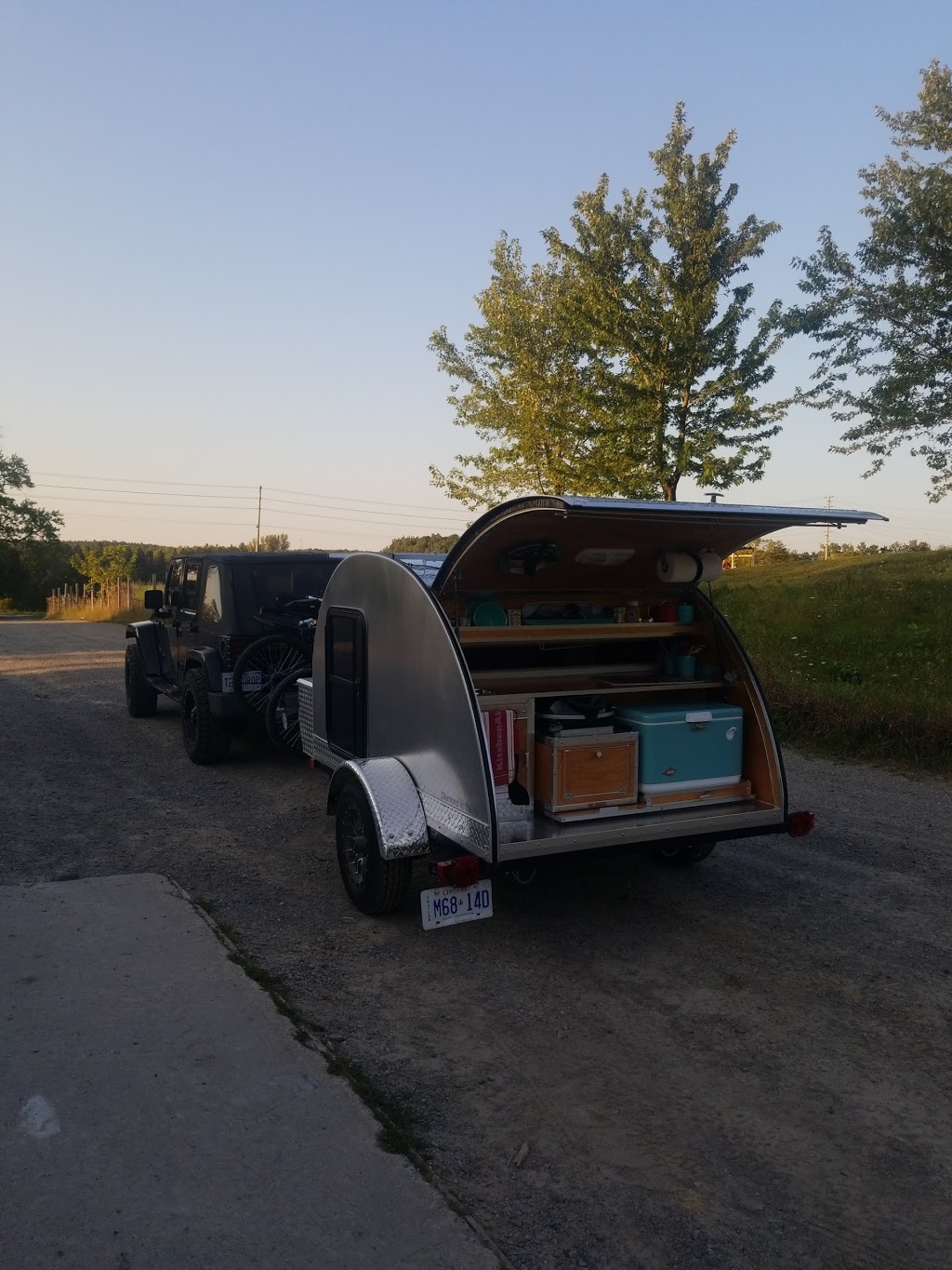 The Teardrop Trailer | 5201 Vivian Rd, Cedar Valley, ON L0G 1E0, Canada | Phone: (905) 830-1293