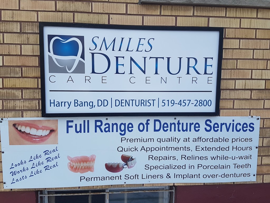 Smiles Denture Care Centre | 1480 Huron Street, Lower Level, London, ON N5V 2E5, Canada | Phone: (519) 457-2800