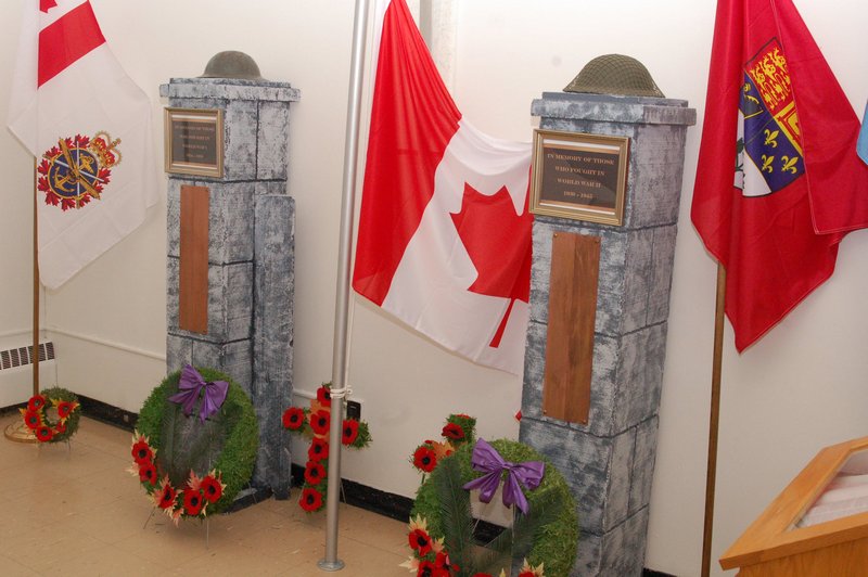 Hall of Remembrance | 26 Beckwith St E, Perth, ON K7H 1B5, Canada | Phone: (613) 267-4400