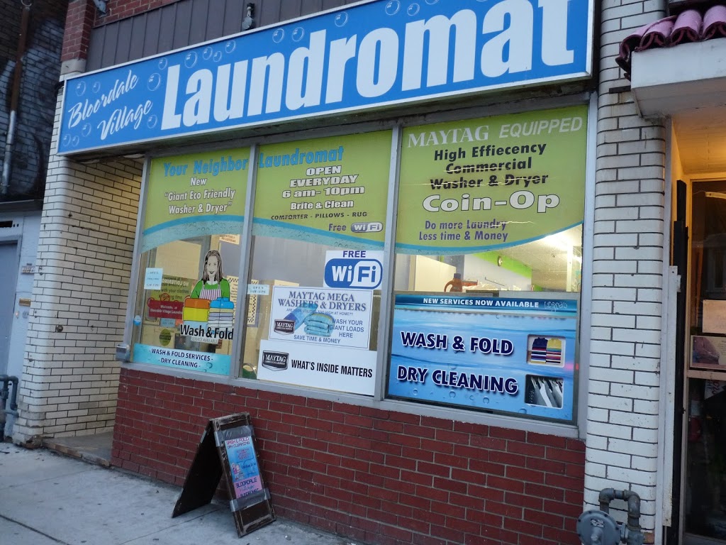 Bloordale Laundromat | 1268 Bloor St W, Toronto, ON M6H 1N8, Canada | Phone: (647) 456-8965