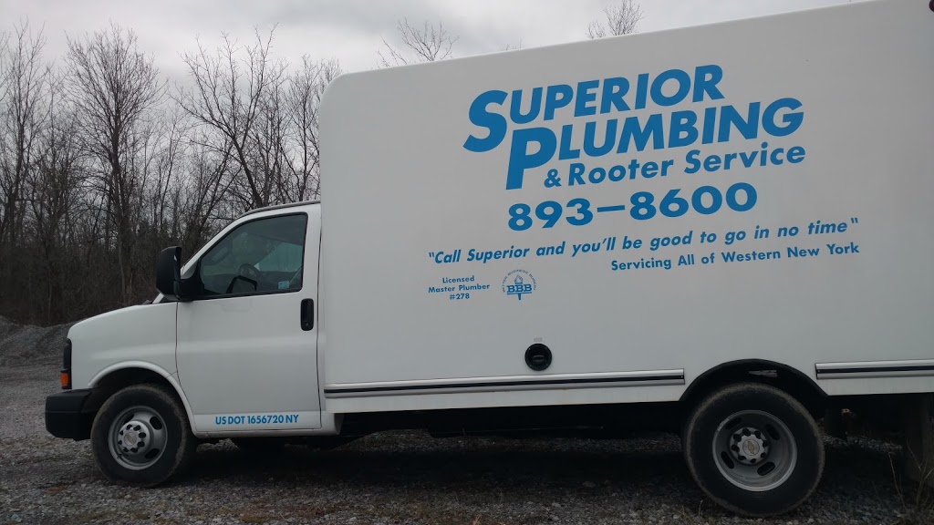 Superior Plumbing & Rooter Service | 168 Cemetery Rd, Lancaster, NY 14086, USA | Phone: (716) 893-8600