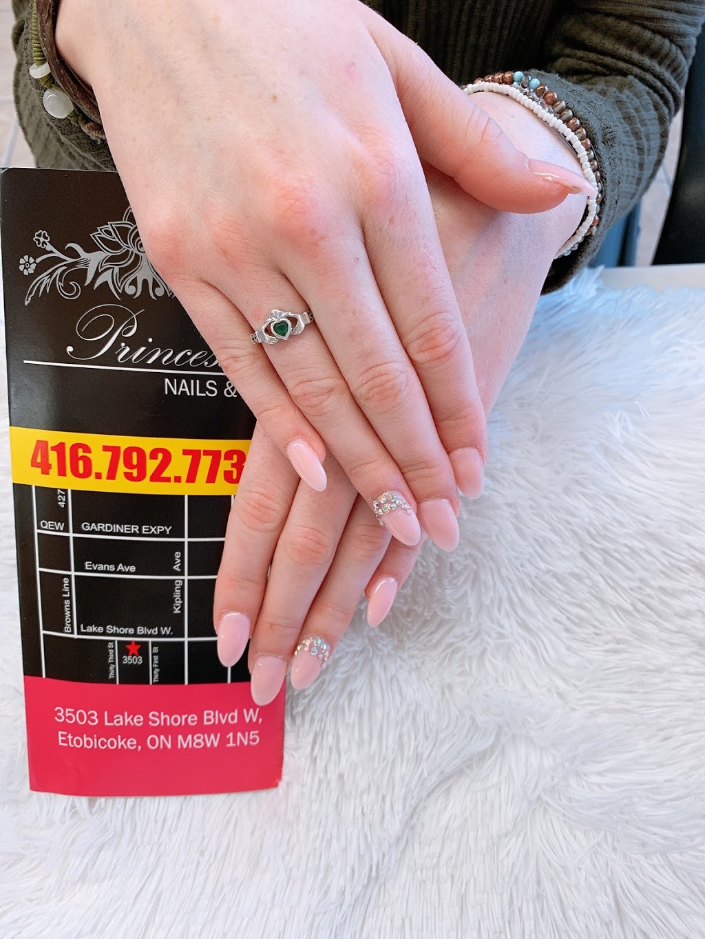 Princess Nails & Spa | 3503 Lake Shore Blvd W, Etobicoke, ON M8W 1N5, Canada | Phone: (416) 792-7739