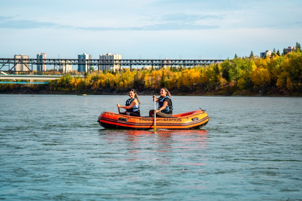 The Paddle Station Edmonton | 11904 Emily Murphy Park Rd NW, Edmonton, AB T6G 2B6, Canada | Phone: (403) 604-7284