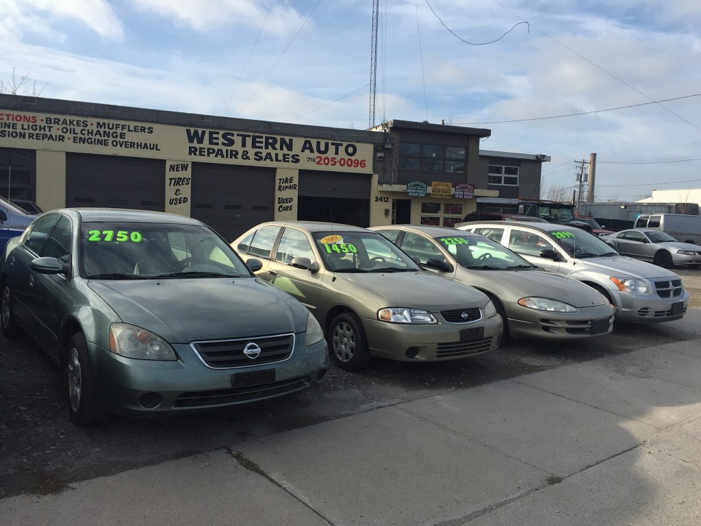 western auto sales | 3412 Hyde Park Blvd, Niagara Falls, NY 14305, USA | Phone: (716) 205-0096