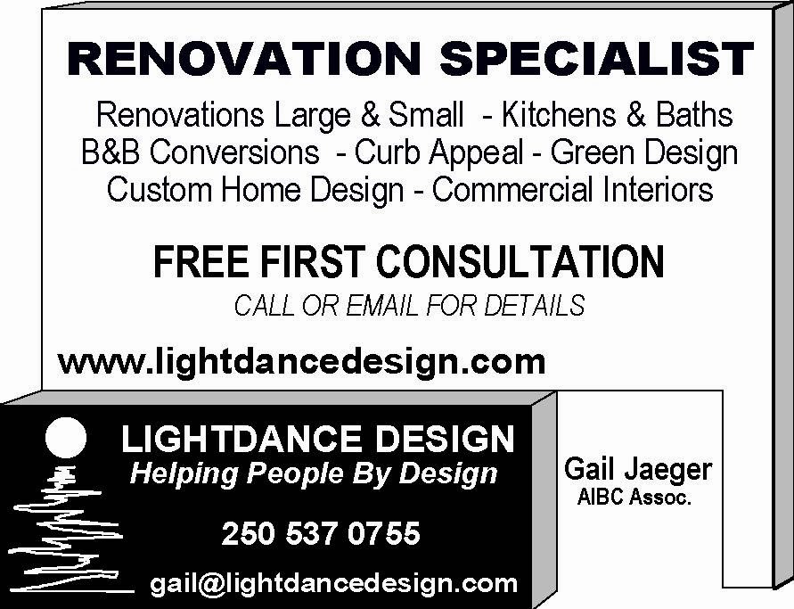 Lightdance Design | 2199 N End Rd, Salt Spring Island, BC V8K 1E1, Canada | Phone: (250) 537-0755