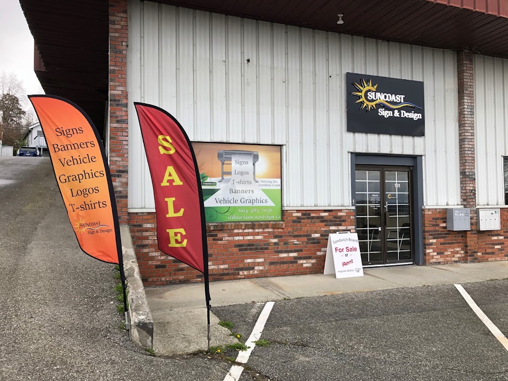 Suncoast Sign & Design | 101-4400 Marine Ave, Powell River, BC V8A 2K1, Canada | Phone: (604) 485-7036