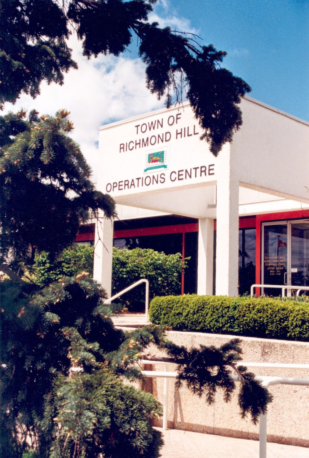 Richmond Hill Operations Centre | 1200 Elgin Mills Rd E, Richmond Hill, ON L4C 1M4, Canada | Phone: (905) 884-8013