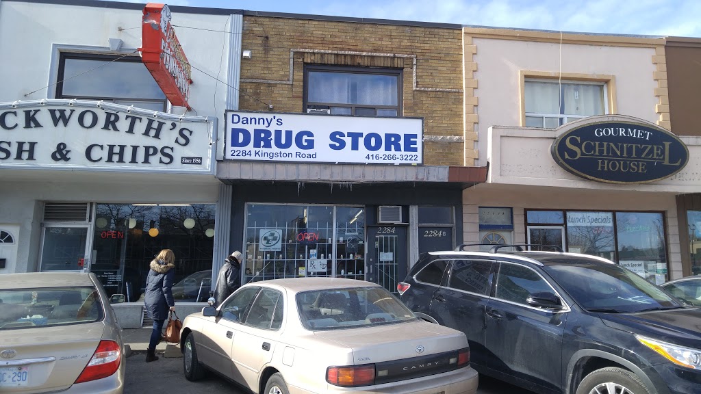 Dannys Drug Store | 2284 Kingston Rd, Scarborough, ON M1N 1T9, Canada | Phone: (416) 266-3222