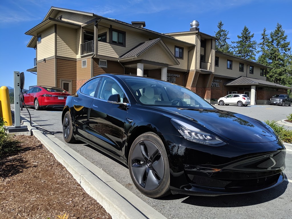 Tesla Destination Charger | 12671 Sunshine Coast Hwy, Madeira Park, BC V0N 2H1, Canada | Phone: (604) 883-9103