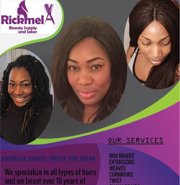 Rickmela beauty supply and salon, hair braiding | Kennevale Dr, Nepean, ON K2J 0C8, Canada | Phone: (613) 709-0321