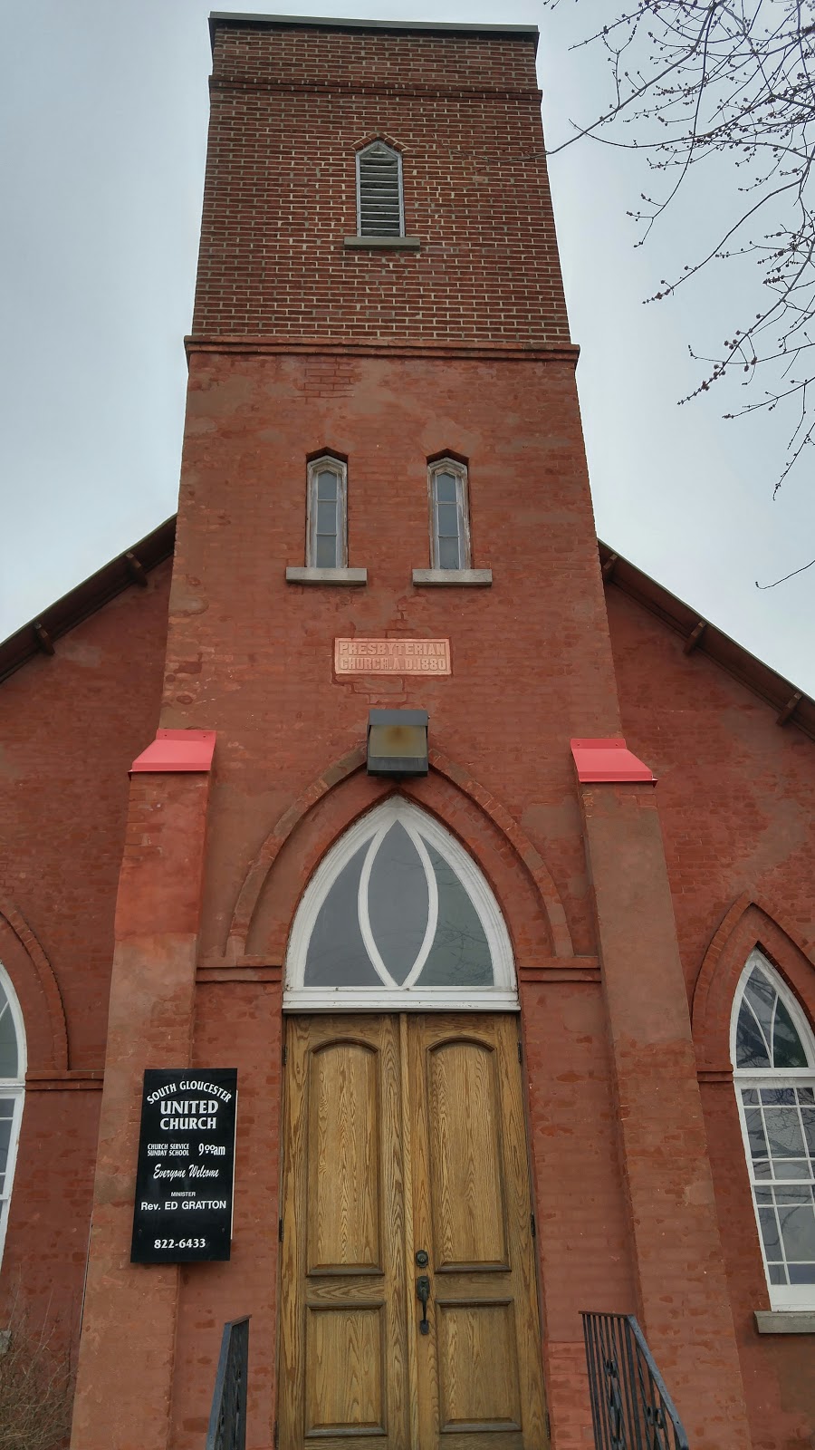 South Gloucester United Church | 2536 Rideau Rd, Gloucester, ON K1X 1A1, Canada | Phone: (613) 822-6433