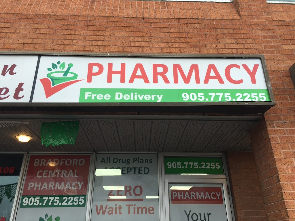 Bradford Central Pharmacy | P.O.Box: 1765, 107 Holland St E, Bradford, ON L3Z 2B9, Canada | Phone: (905) 775-2255