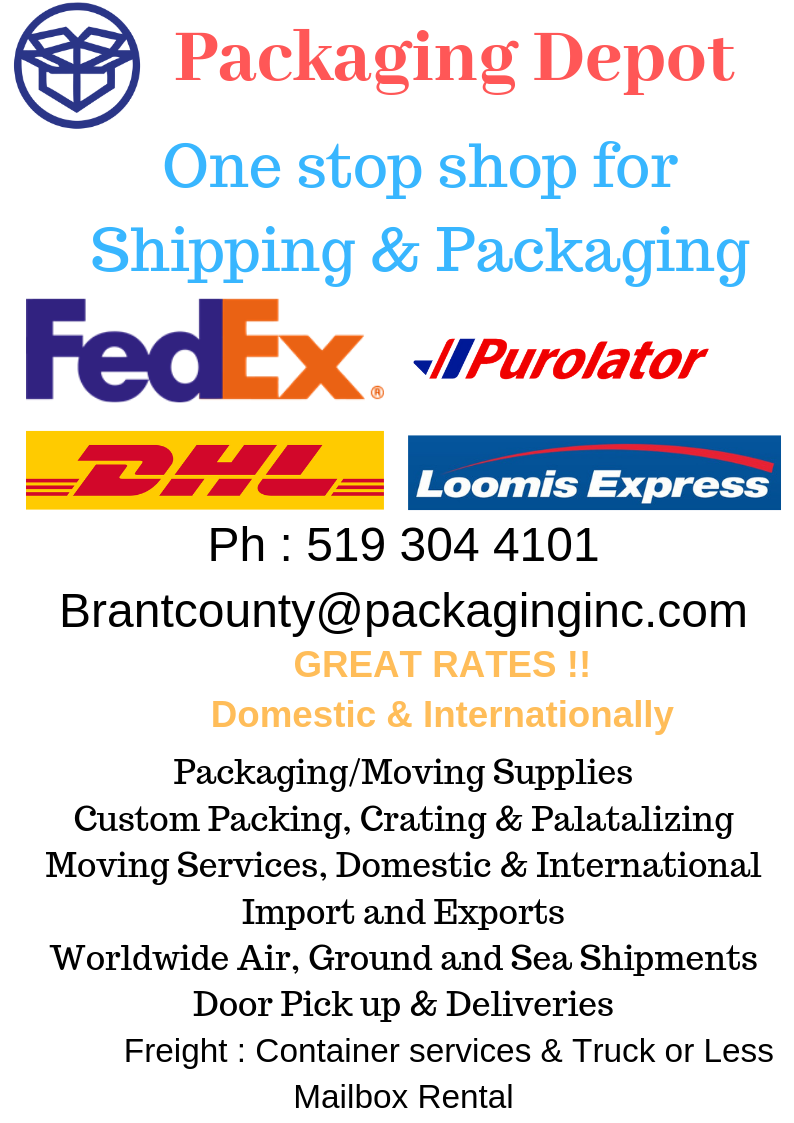 Authorized Ship Center - Fedex, DHL, Purolator, Loomis Express - | 603 Colborne St Unit#15, Brantford, ON N3S 7S8, Canada | Phone: (519) 304-4101