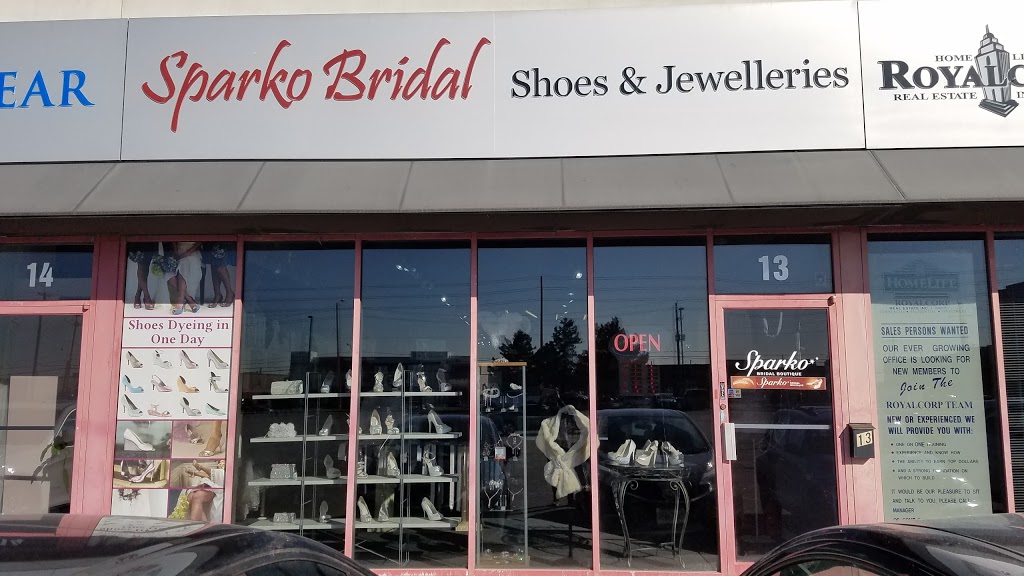 Sparko Bridal Boutique | 4040 Steeles Ave W unit 13, Woodbridge, ON L4L 4Y5, Canada | Phone: (905) 856-1546