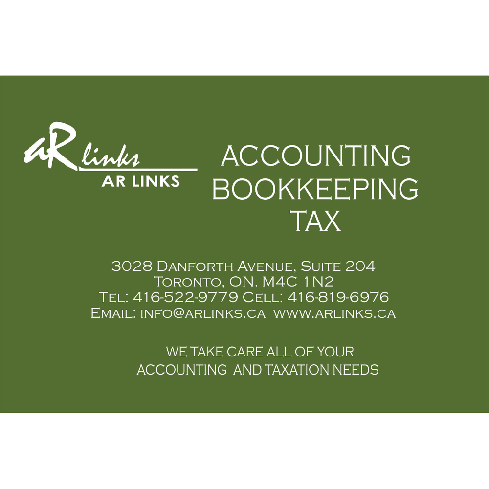 Arlinks - Accounting and Tax Services Inc. | 3028 Danforth Ave, East York, ON M4C 1N2, Canada | Phone: (416) 522-9779