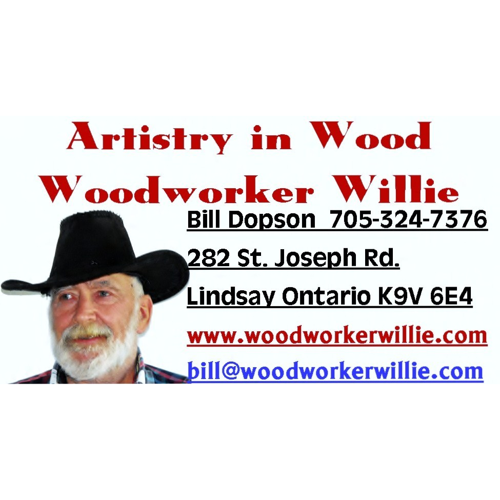 Woodworker Willie | 282 St Joseph Rd, Lindsay, ON K9V 6E4, Canada | Phone: (705) 324-7376