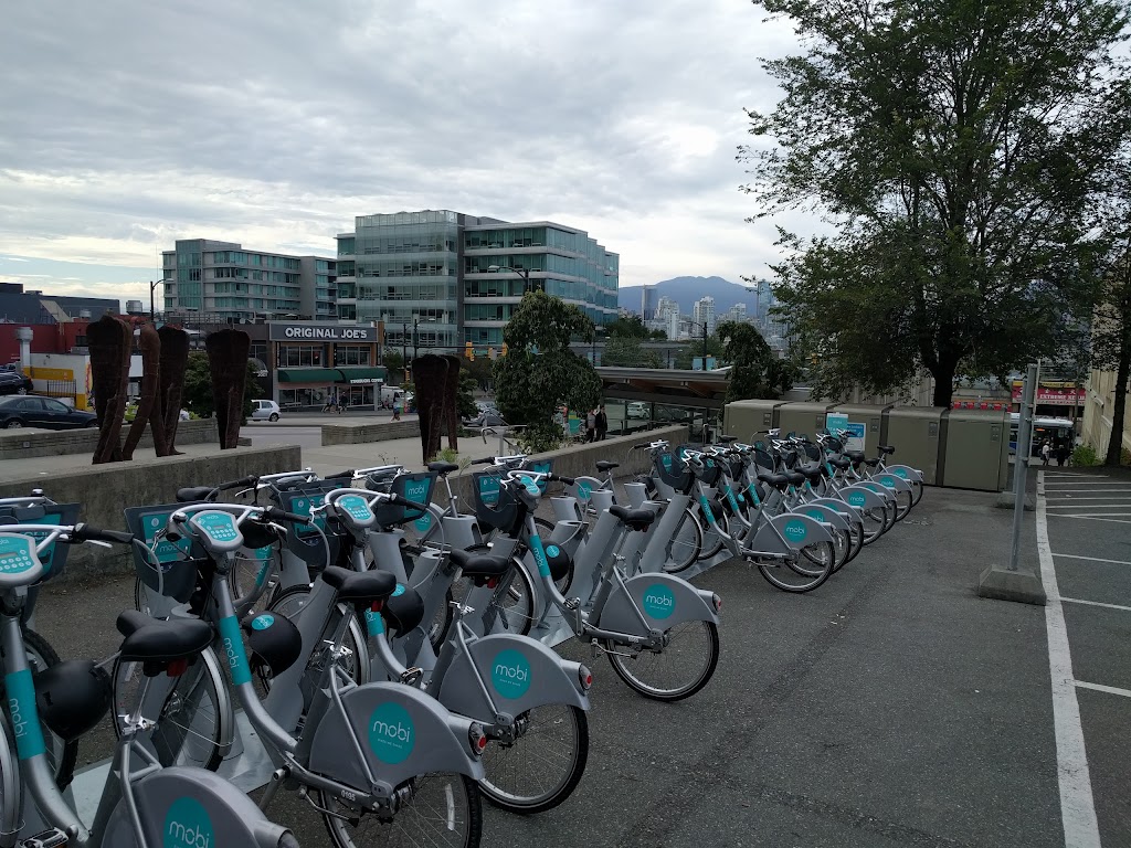 Mobi Bike Station 0006 Olympic Village Station | olympic village station, W2nd and, Cambie St, Vancouver, BC V5Z, Canada | Phone: (778) 655-1800