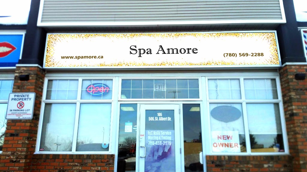 Spa Amore | 506 St Albert Trail #106, St. Albert, AB T8N 5Z1, Canada | Phone: (780) 569-2288