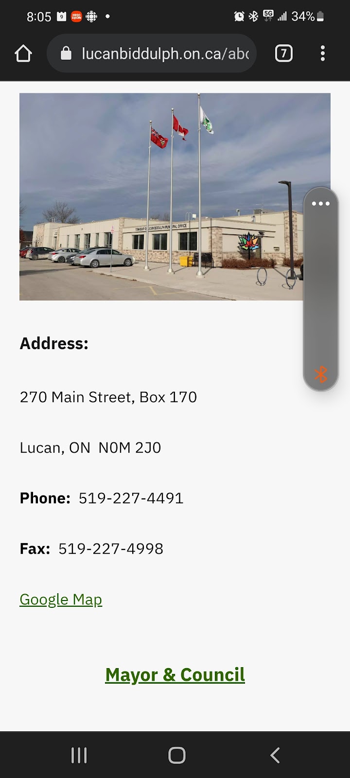 Lucan Biddulph Clerks Office | 270 Main St, Lucan, ON N0M 2J0, Canada | Phone: (519) 227-4491