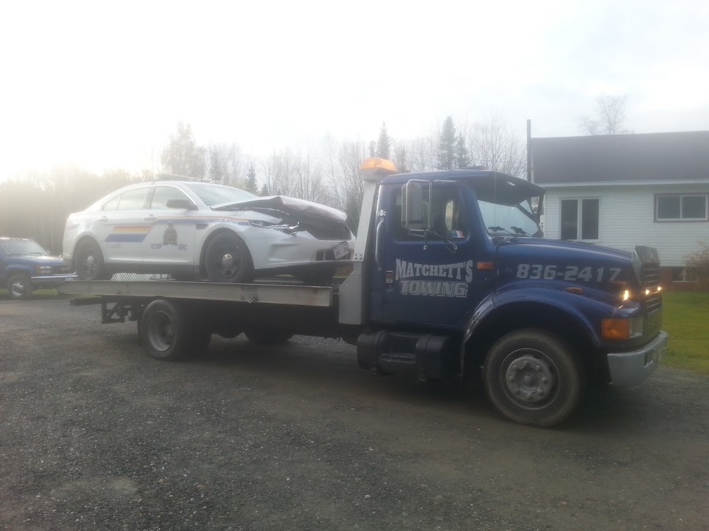 Matchetts Auto Repair & Towing | 930 Route 415, Warwick Settlement, NB E9E 1Z9, Canada | Phone: (506) 424-8168