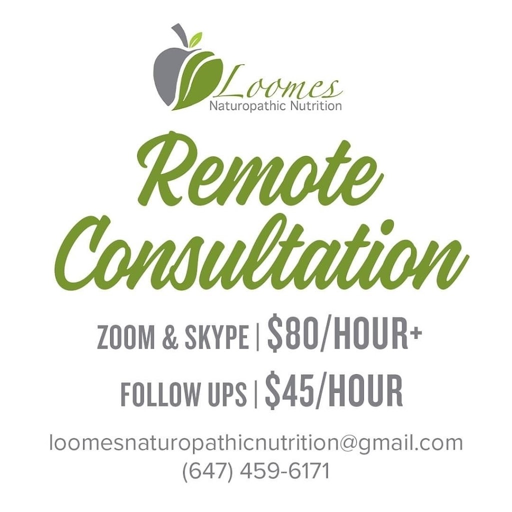 Loomes Naturopathic Nutrition | 36 Freeborn Ave, Brantford, ON N3S 7J1, Canada | Phone: (647) 459-6171